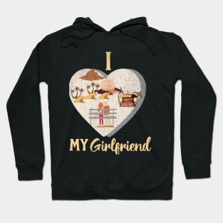 I love my girlfriend Valentine Hoodie